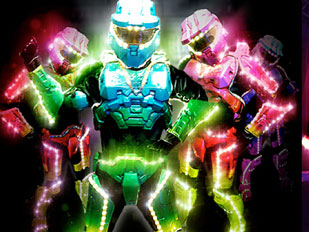 Hire LED dancers
